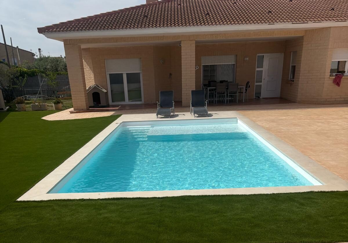 Piscina en Vivienda (Zaragoza)